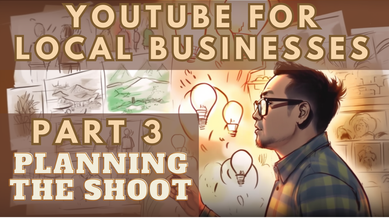 Planning for a YouTube shoot as a small local service business