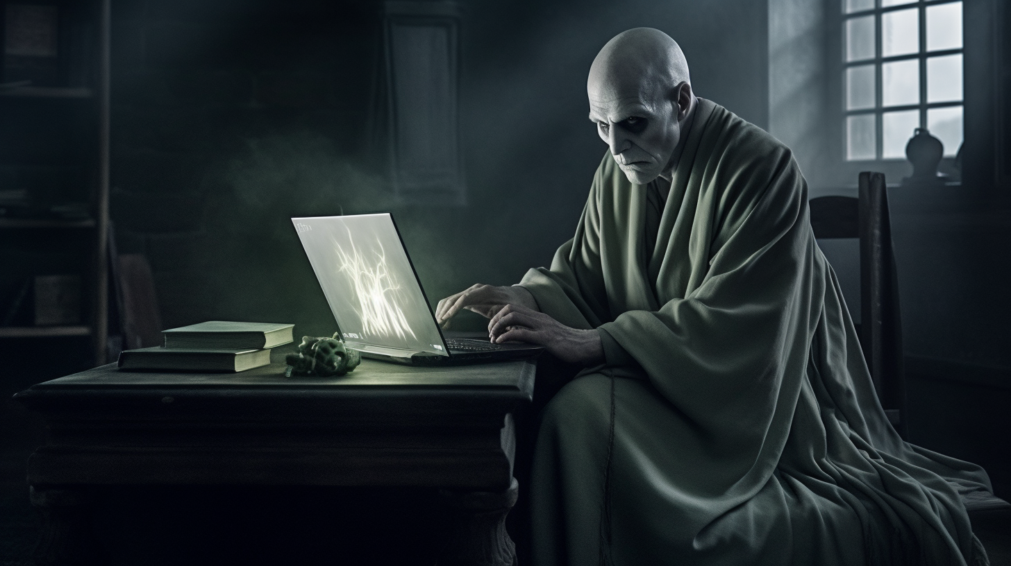 Lord Voldemort Writing Content